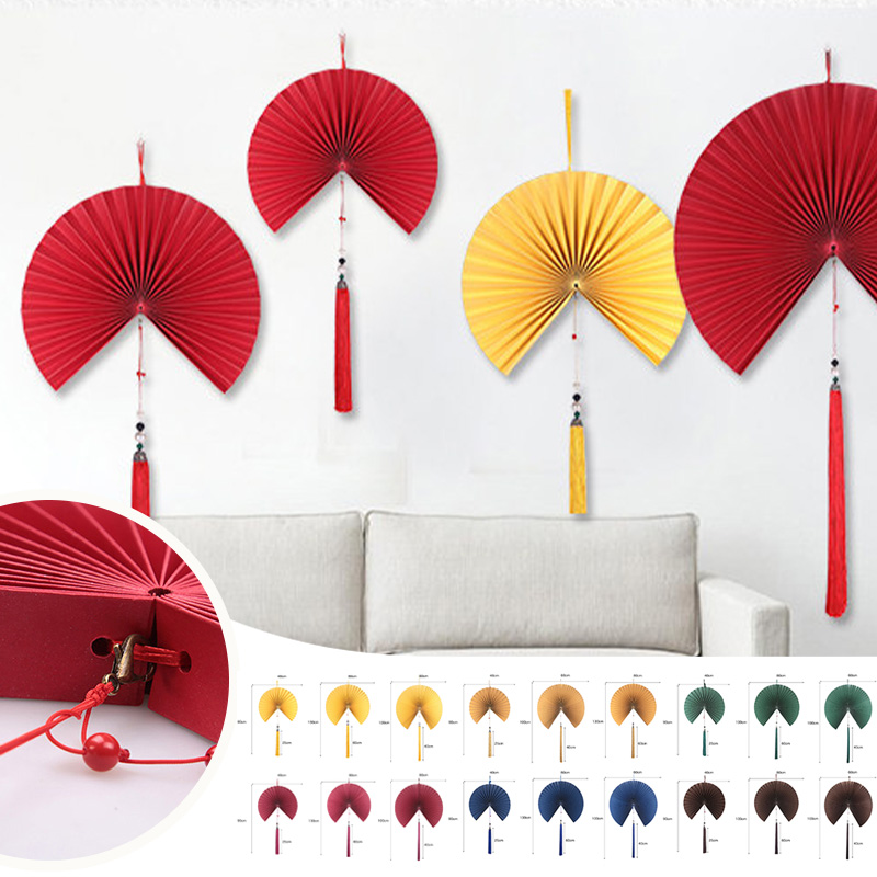 Interior Design Paper - 40/60/80 cm Çin Tarzı Dekoratif Fan
