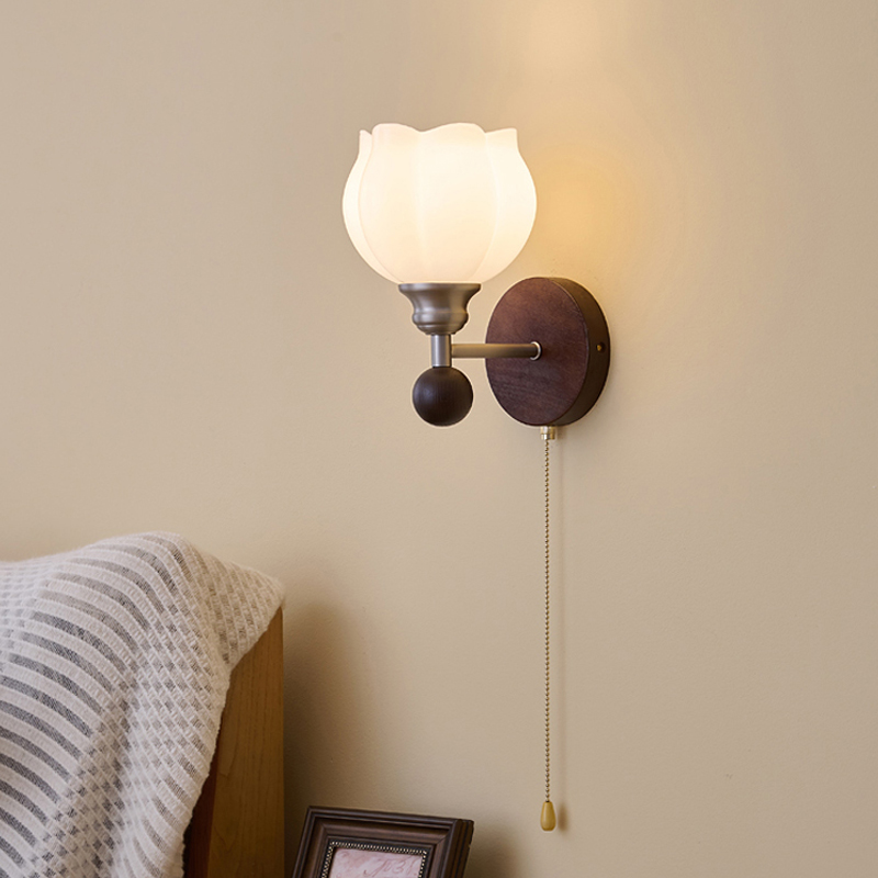 Interior Design Hall - Vintage Rt Duvar Lambaları Yatak Odası