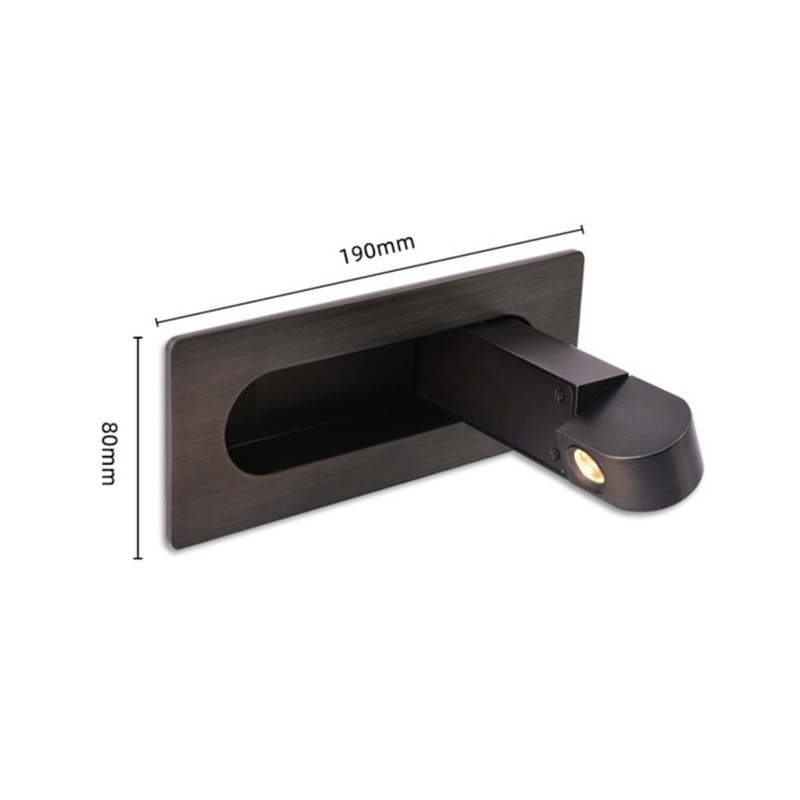 Engineering And Interior Design - LLCS-Gömme LED Duvar Lambası, Spot Işık