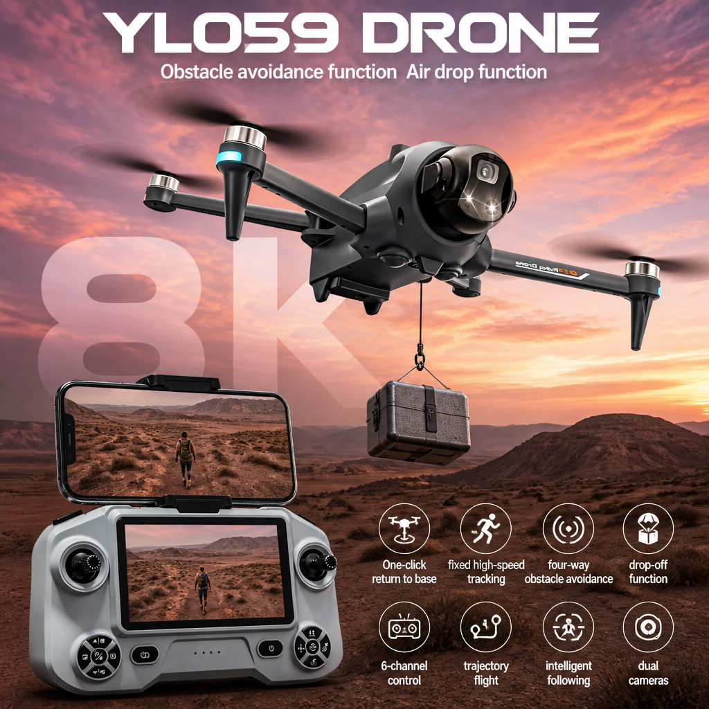 Interior Design Game - YENİ YL059 Drone GPS Otomatik Dönüş