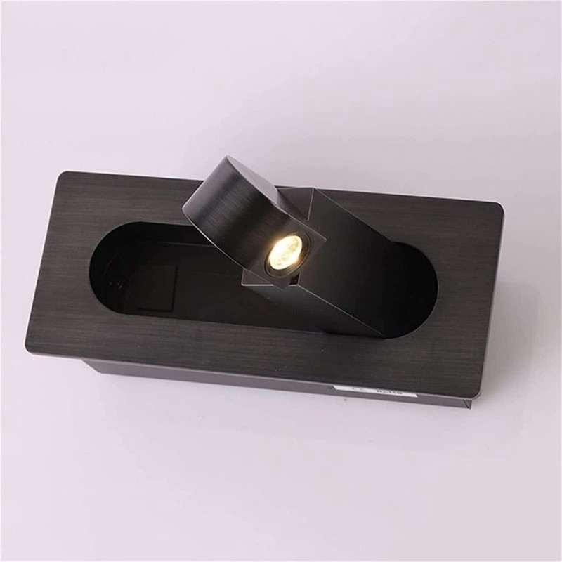 Engineering And Interior Design - Gömme LED Okuma Duvar Lambası, Modern