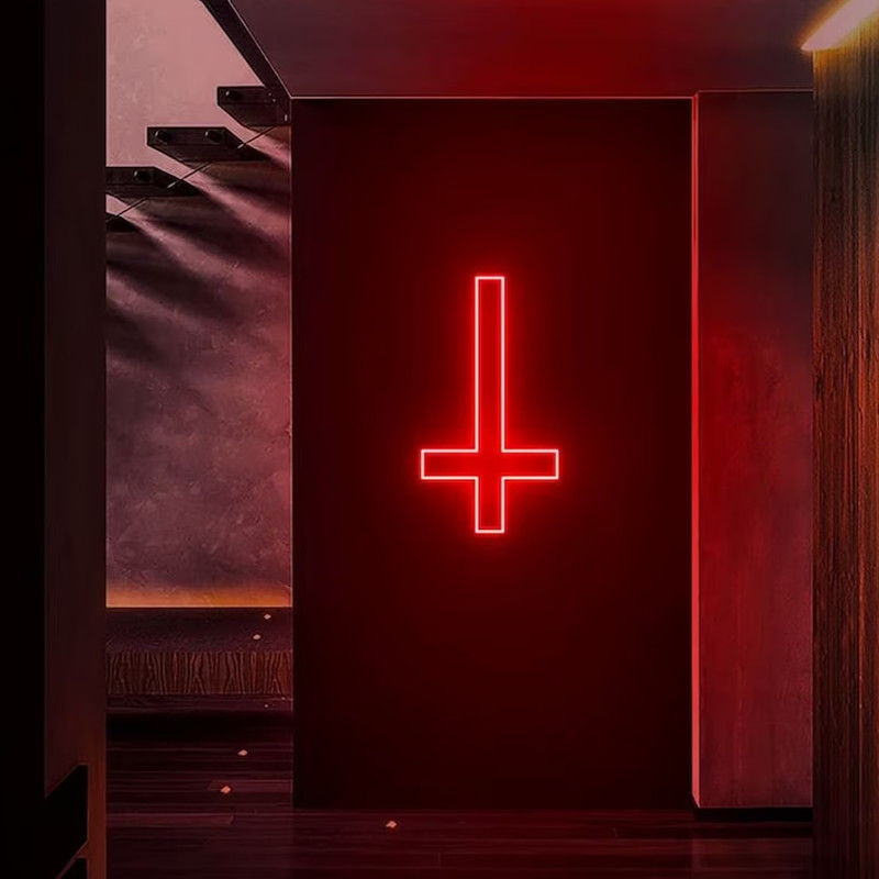 Engineering And Interior Design - Çapraz Neon işık özel Neon işaret