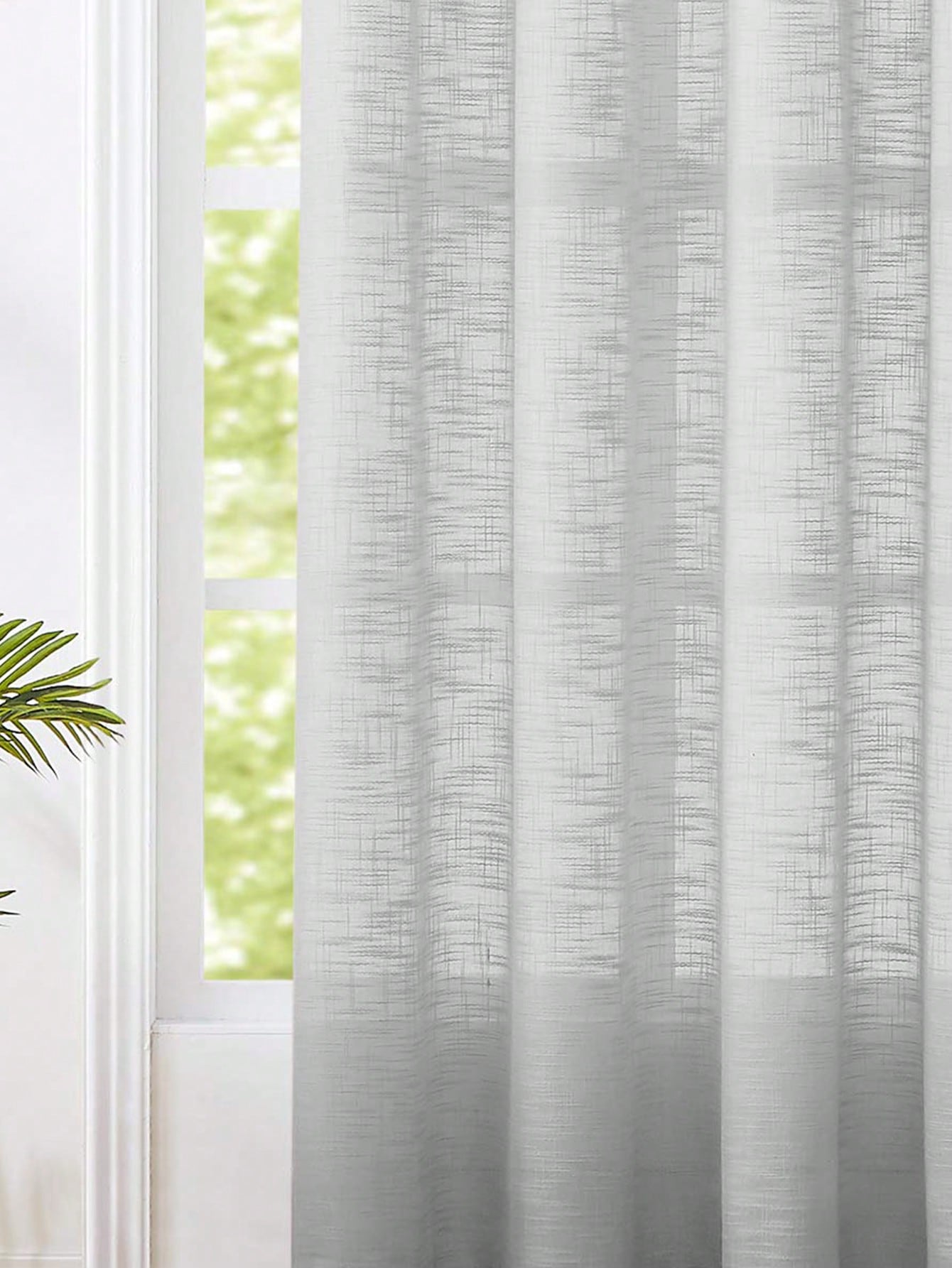 Gri Polyester Keten Dokulu Yar - Linen Curtain Eyelet incelemesi ve fiyatı
