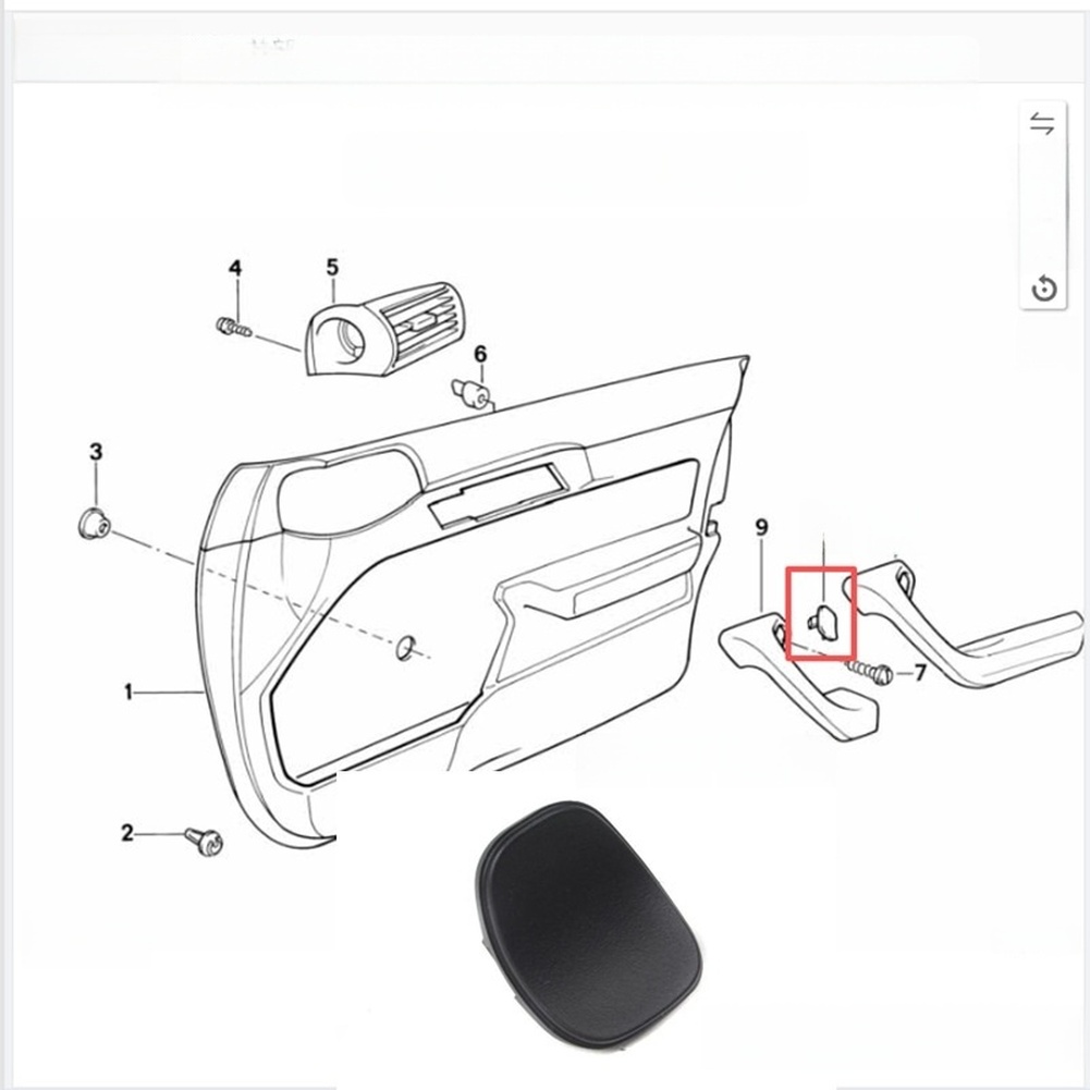 Araba Kapı Kolu İç Kapı Kolu K - Engineering And Interior Design incelemesi ve fiyatı