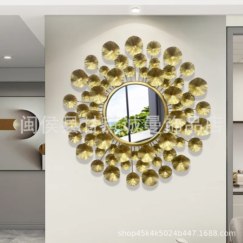 Avrupa Tarzı Altın Metal Duvar - Interior Design Luxury Living Room incelemesi ve fiyatı