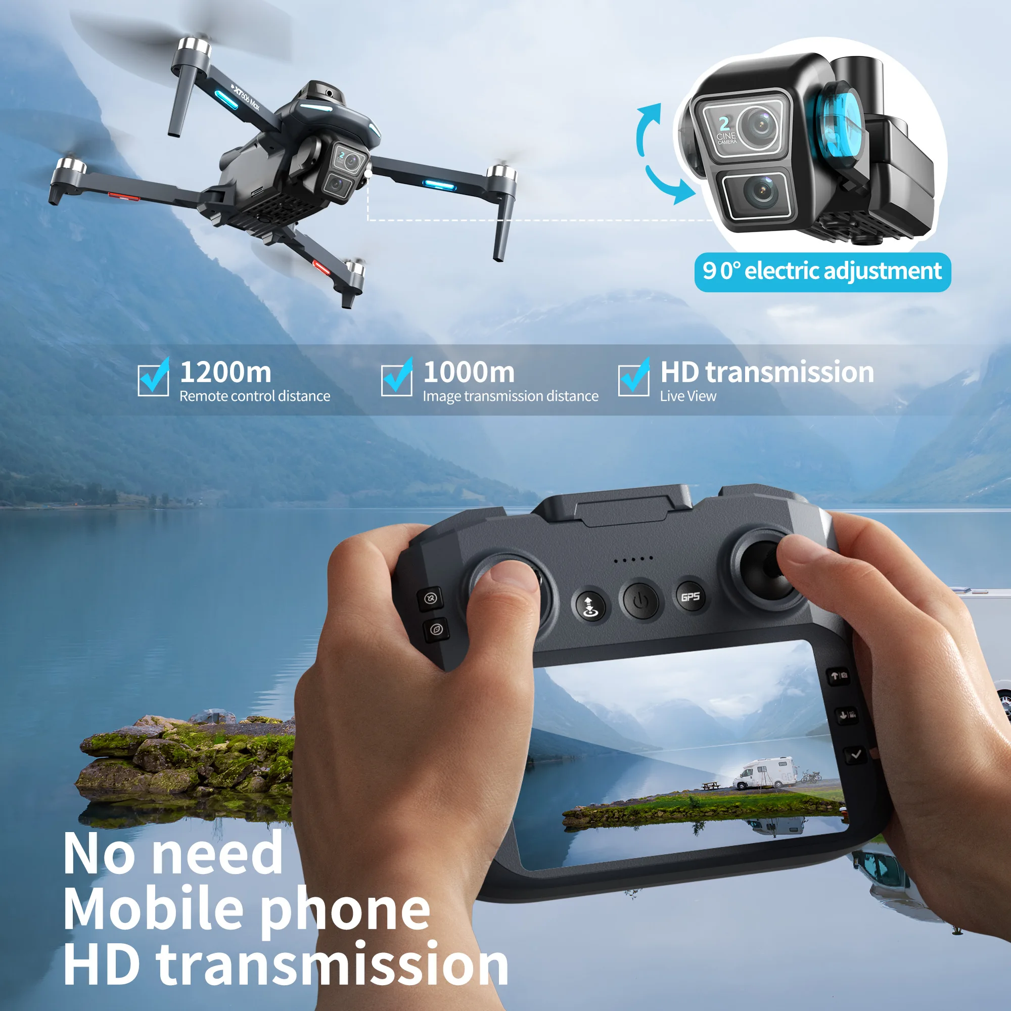 Lenovo XT606 MAX GPS Drone 4k  - Interior Design Game incelemesi ve fiyatı