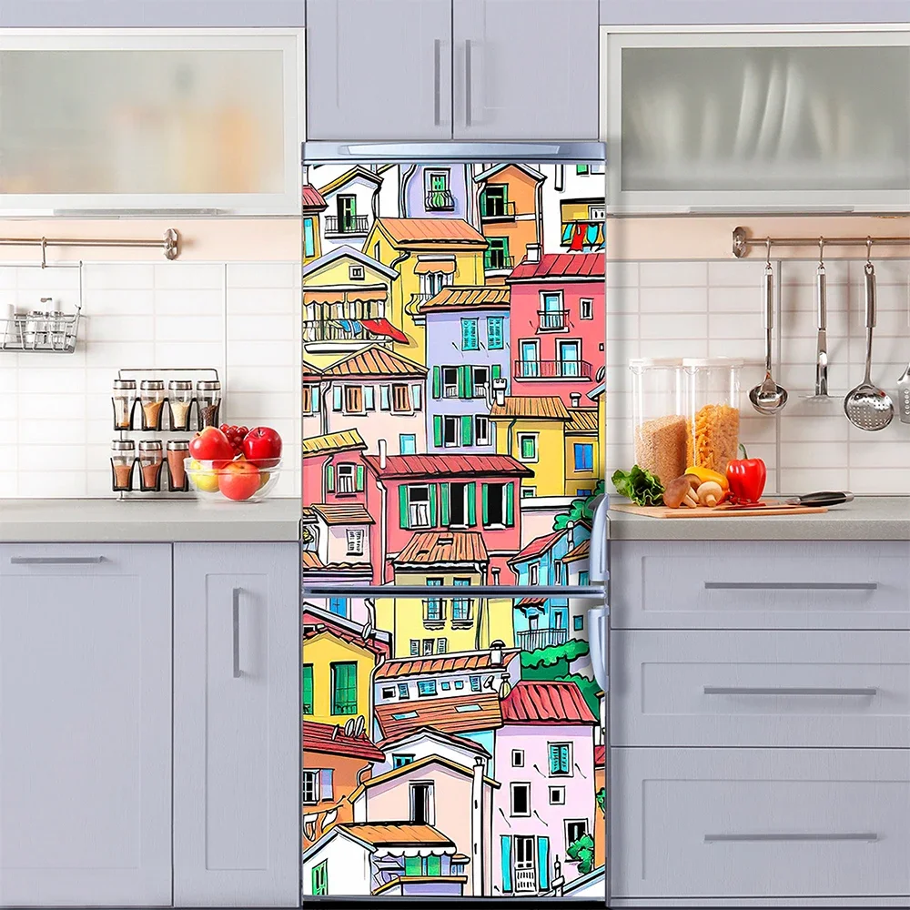 Retro Graffiti Buzdolabı Kapı  - Interior Design Home incelemesi ve fiyatı