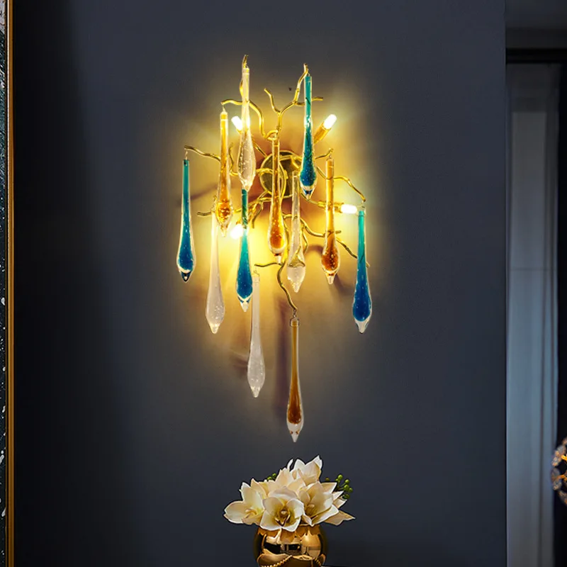 İskandinav Lüks Renkli Kristal - Interior Design Luxury Living Room incelemesi ve fiyatı