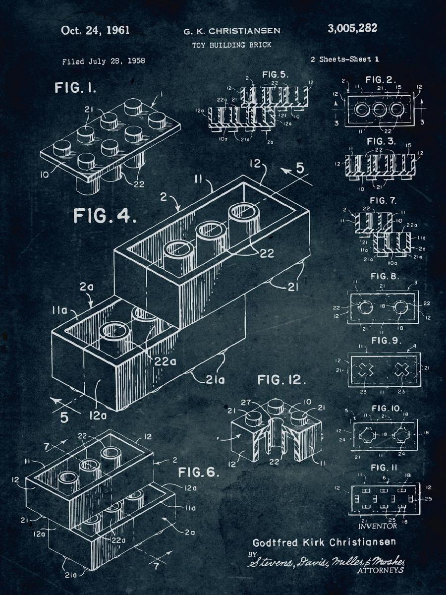 Vintage oyuncak yapı tuğla Blu - Interior Design And Build incelemesi ve fiyatı
