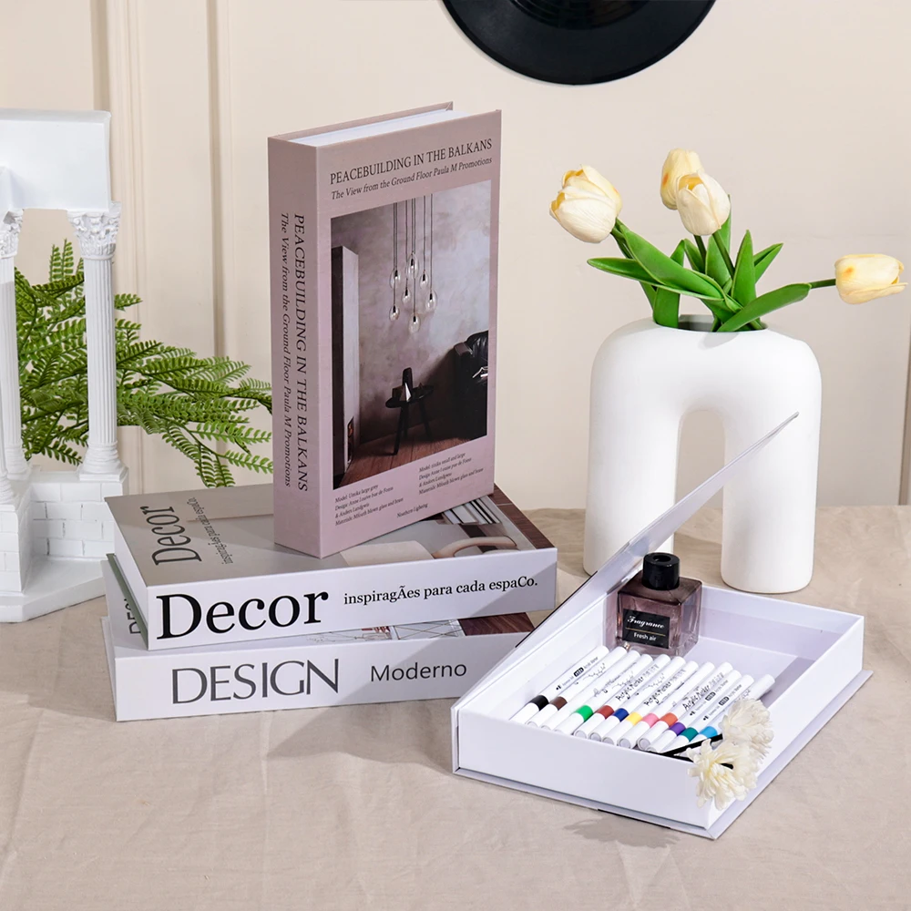 Minimalizm Sahte Kitaplar Deko - Interior Design Luxury Living Room incelemesi ve fiyatı