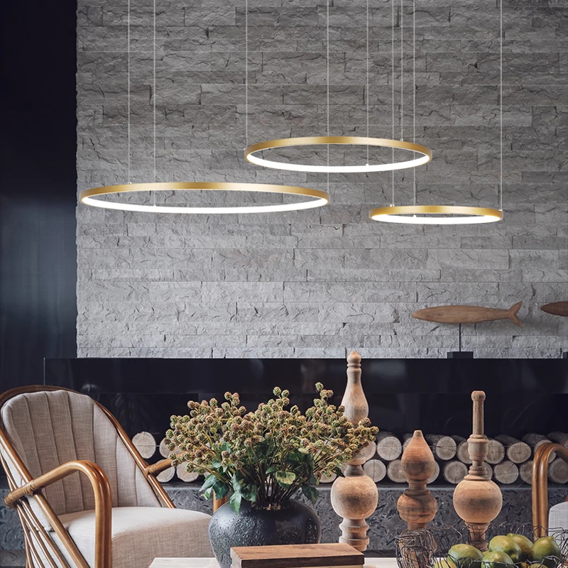 Modern Daire Halka LED Avizele - Engineering And Interior Design incelemesi ve fiyatı